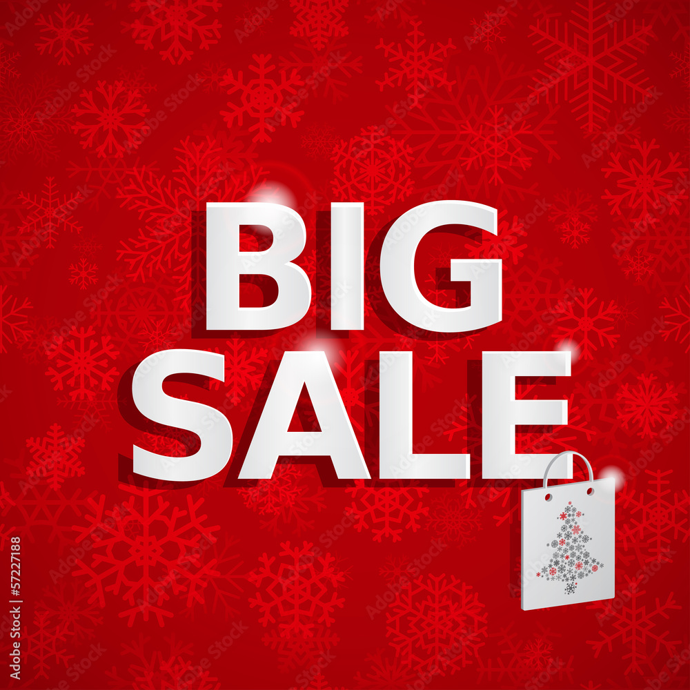 Christmas sales background
