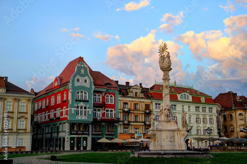 Holy Trinity Monument - Timisoara, Romania photo