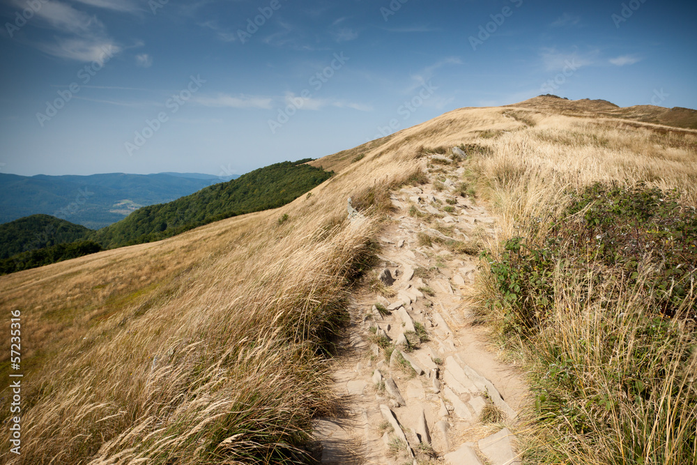 Bieszczady mountains in south east Poland Bieszczady mountains in south east Poland
