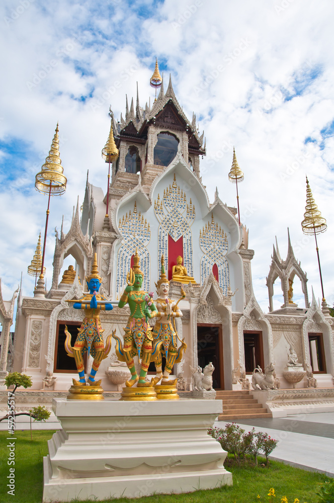 magnificent Church of Thai temple