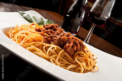 pasta, spaghetti al ragù, alla bolognese