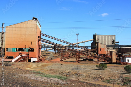 copper mine, Minas de Riotinto, Andalusia, Spain photo