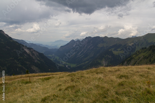 Hiking next to Oberstdorf