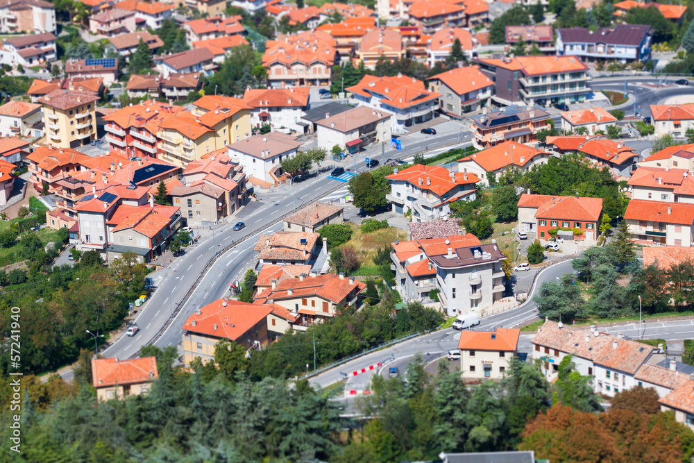 Modern San Marino Suburban districts