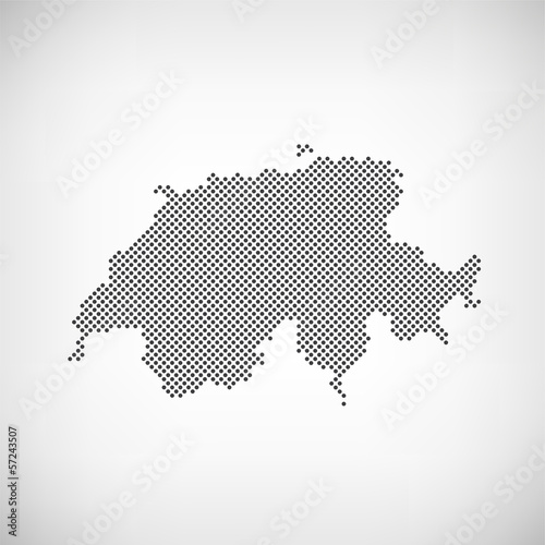 Schweiz Karte Punkte