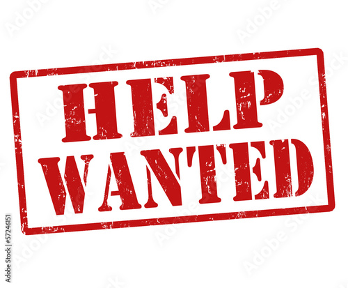 Help Wanted stamp