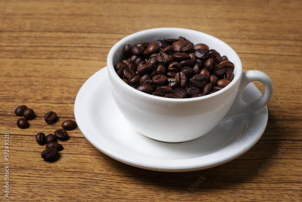 a Cup of Robusta Coffee Beans a Cup of Robusta Coffee Beans