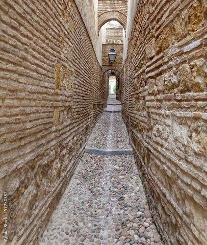 Ruelle, Espagne. photo