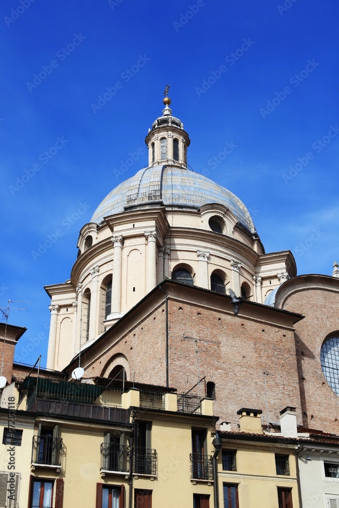 St Andrew cathedral in Mantova Italy