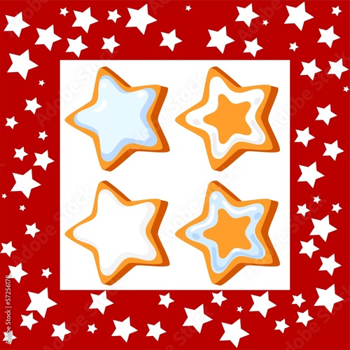 Xmas cookies stars