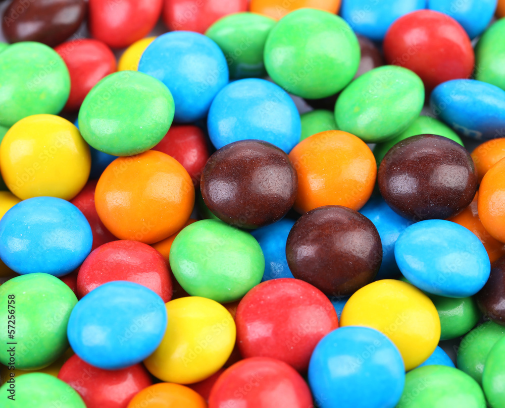 Background of chocolate balls in colorful glaze. Background of chocolate balls in colorful glaze.