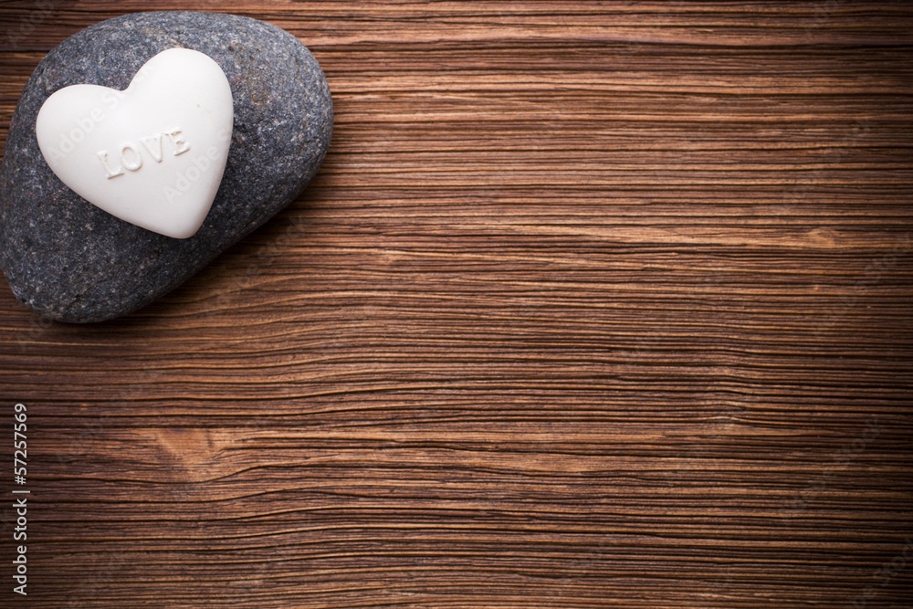 Fototapeta premium Spa stones.