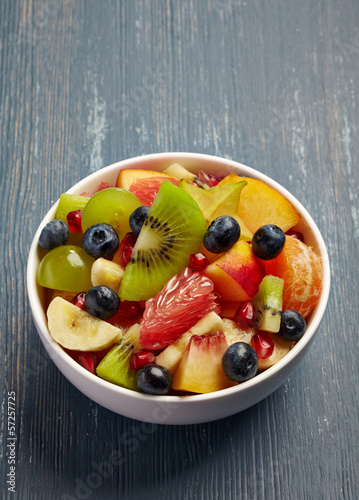 Fresh healthy fruit salad