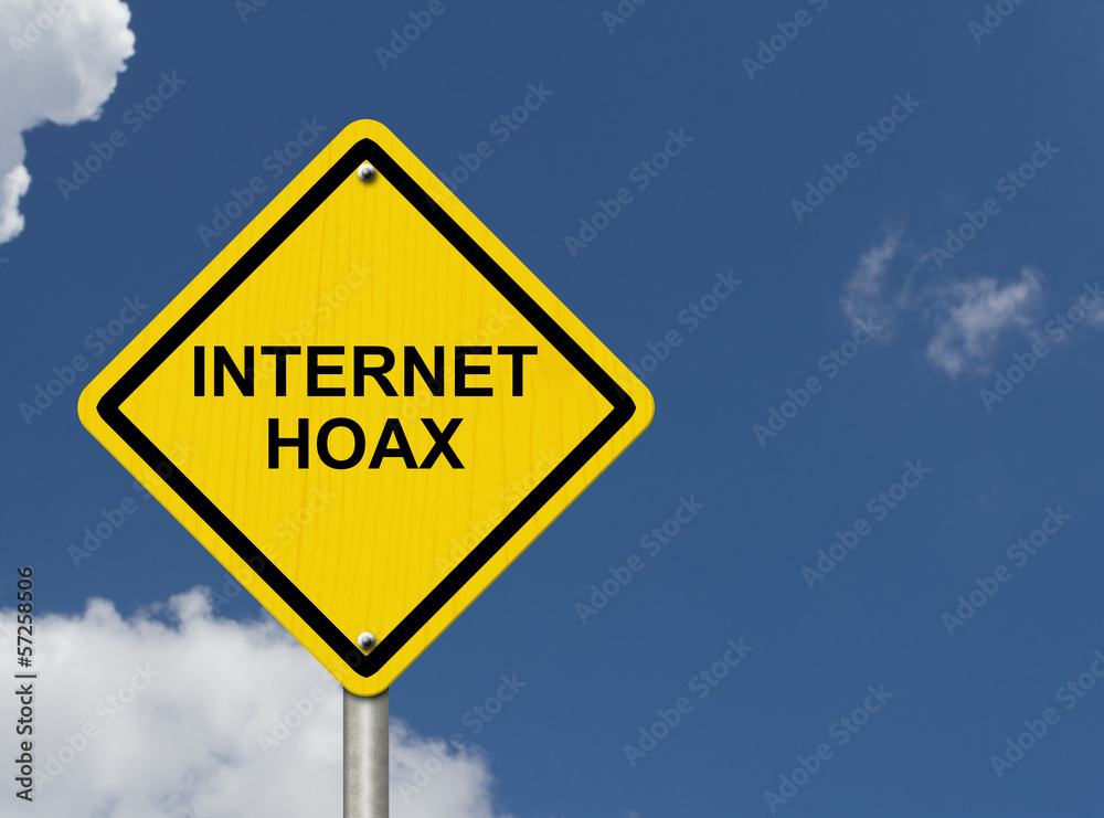 Internet Hoax Warning