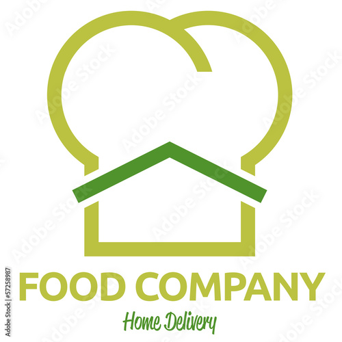 Food Home Delivery Company Logo