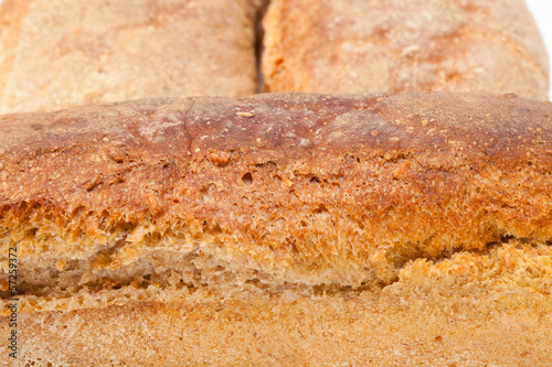 Wallpaper Mural loaves of bread traditionally roasted.  Background. Close up. Torontodigital.ca