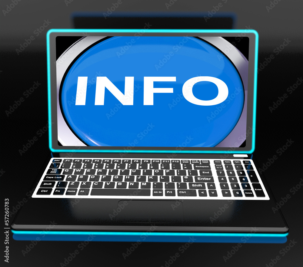 Info On Laptop Means Computer Knowledge Information And Assistan