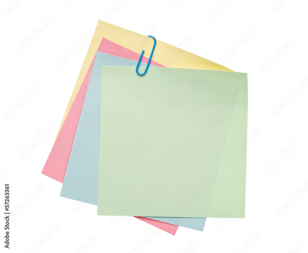 Note papers Note papers