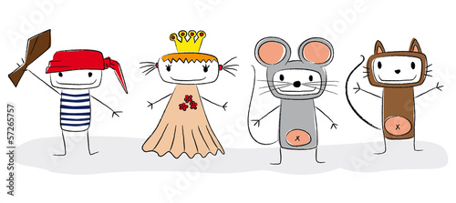 Happy Kids Disguised
