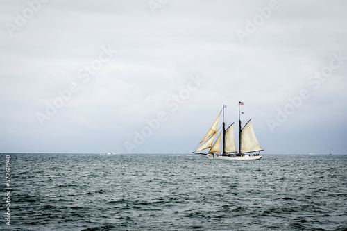 Segelschiff auf dem Atlantik