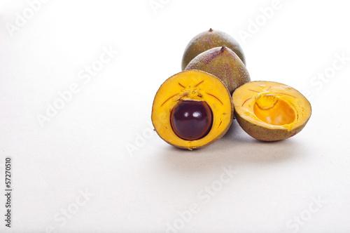 lucuma, un frutto sudamericano tipico del Cile  photo