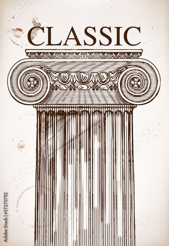 Classical column background