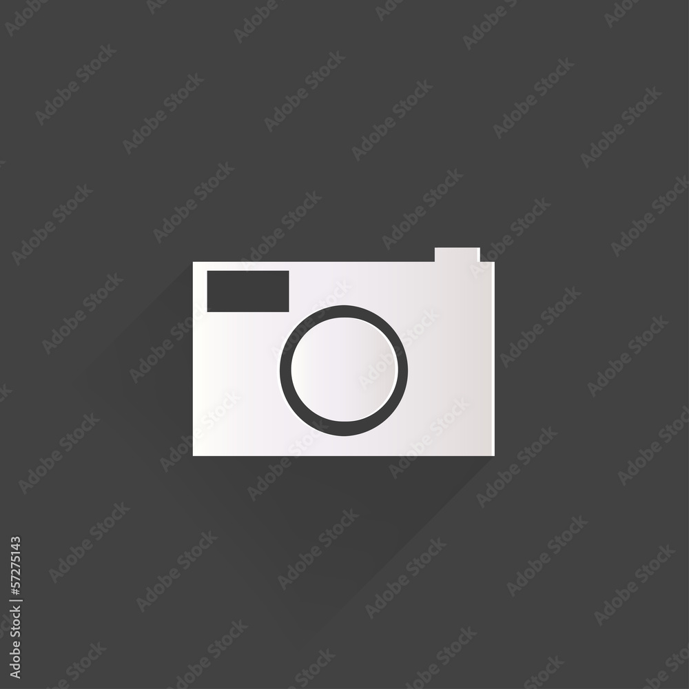 Photo camera web icon,flat design Photo camera web icon,flat design