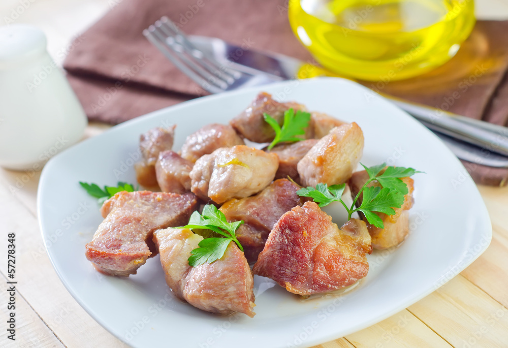 fried meat fried meat