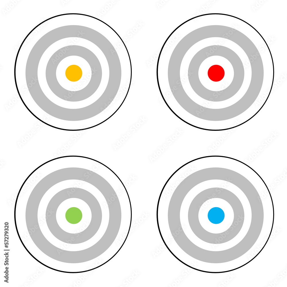 Four targets Four targets