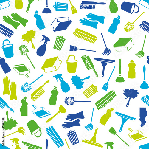 cleaning seamless pattern