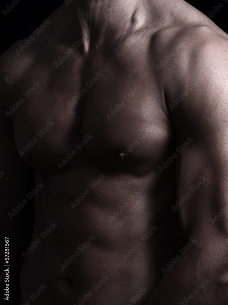 Fototapeta premium muscle shape