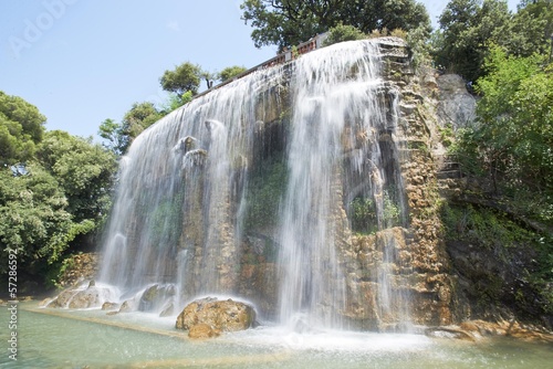 Fototapeta Naklejka Na Ścianę i Meble -  Waterfall in Nice France - HDR