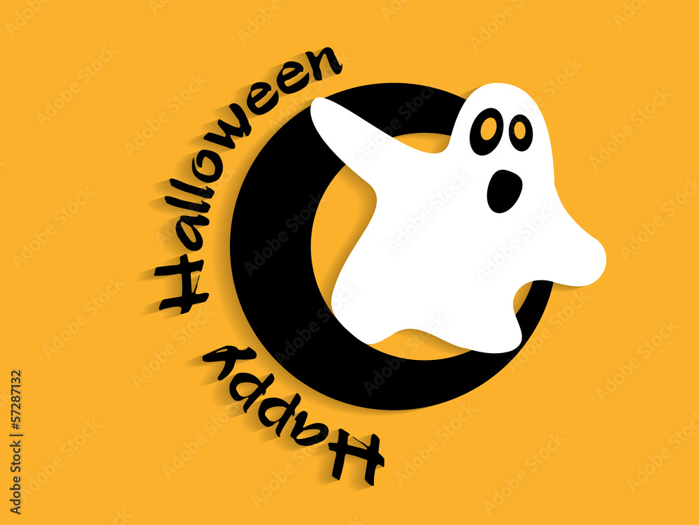 Abstract background for Halloween with ghost Abstract background for Halloween with ghost