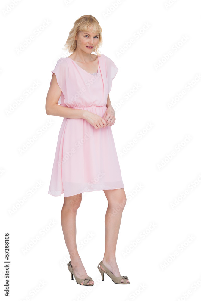 Attractive blonde woman posing Attractive blonde woman posing