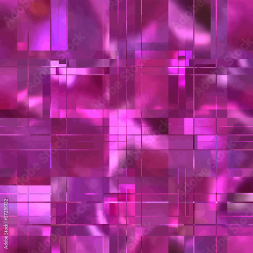 Grunge striped and checkered seamless violet pattern