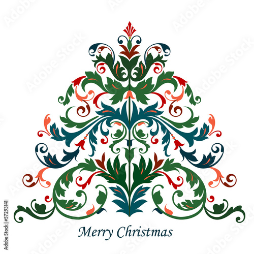 Decorative christmas tree