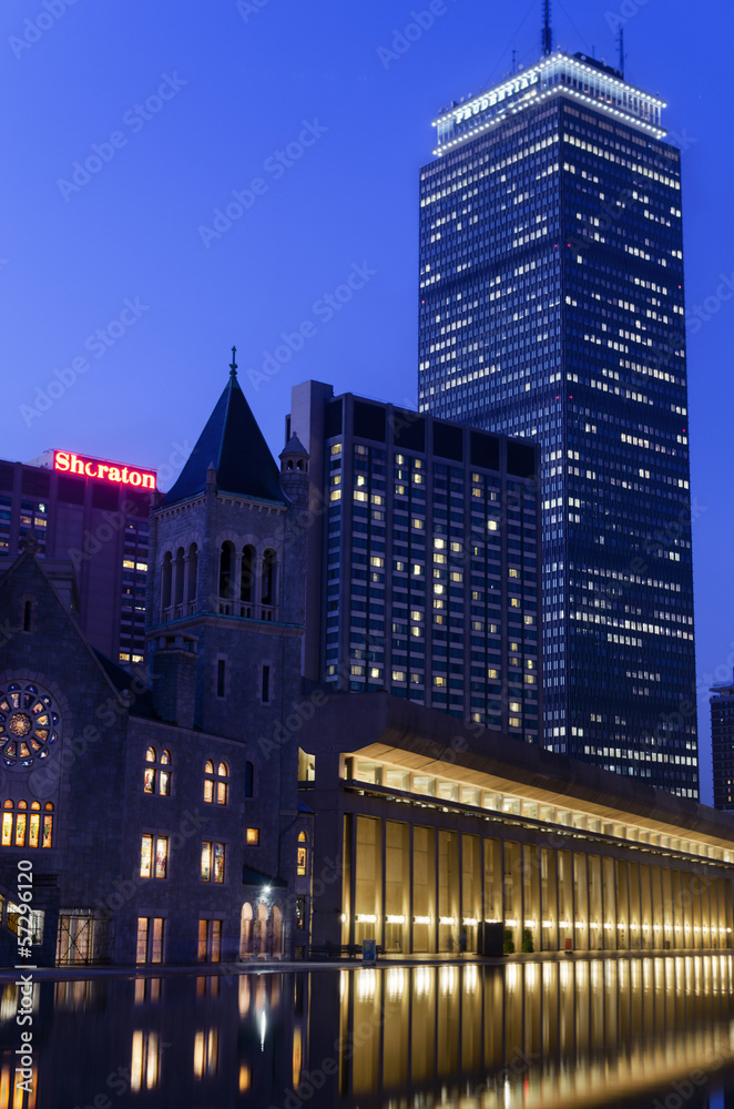 Fototapeta premium Boston Prudential Tower