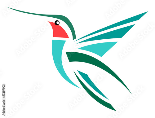 Ruby-throated hummingbird