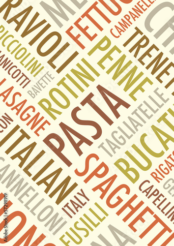 an a4 pasta background
