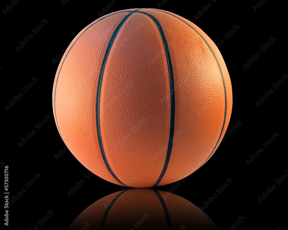 Obraz premium Basketball isolated