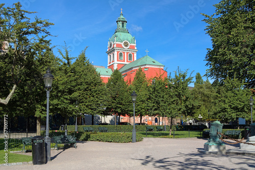 Saint James Church in Stockholm, Sweden photo