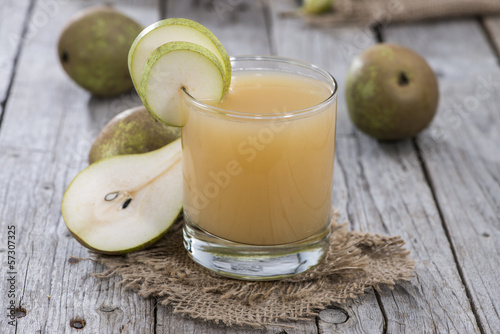 Wallpaper Mural Pear Juice with fresh fruits Torontodigital.ca