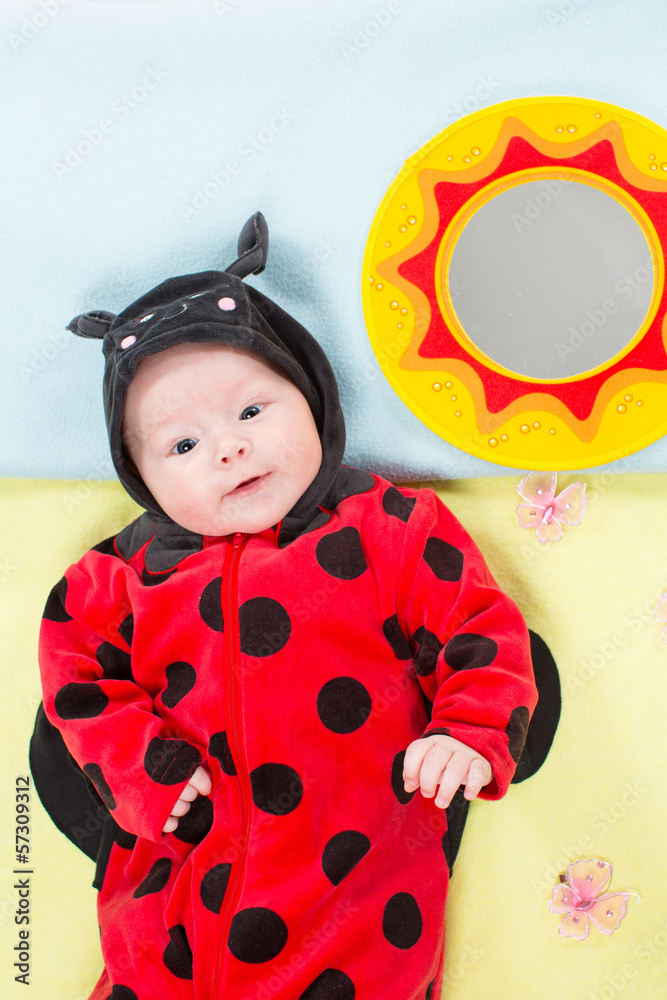 Baby girl ladybug outfit hotsell