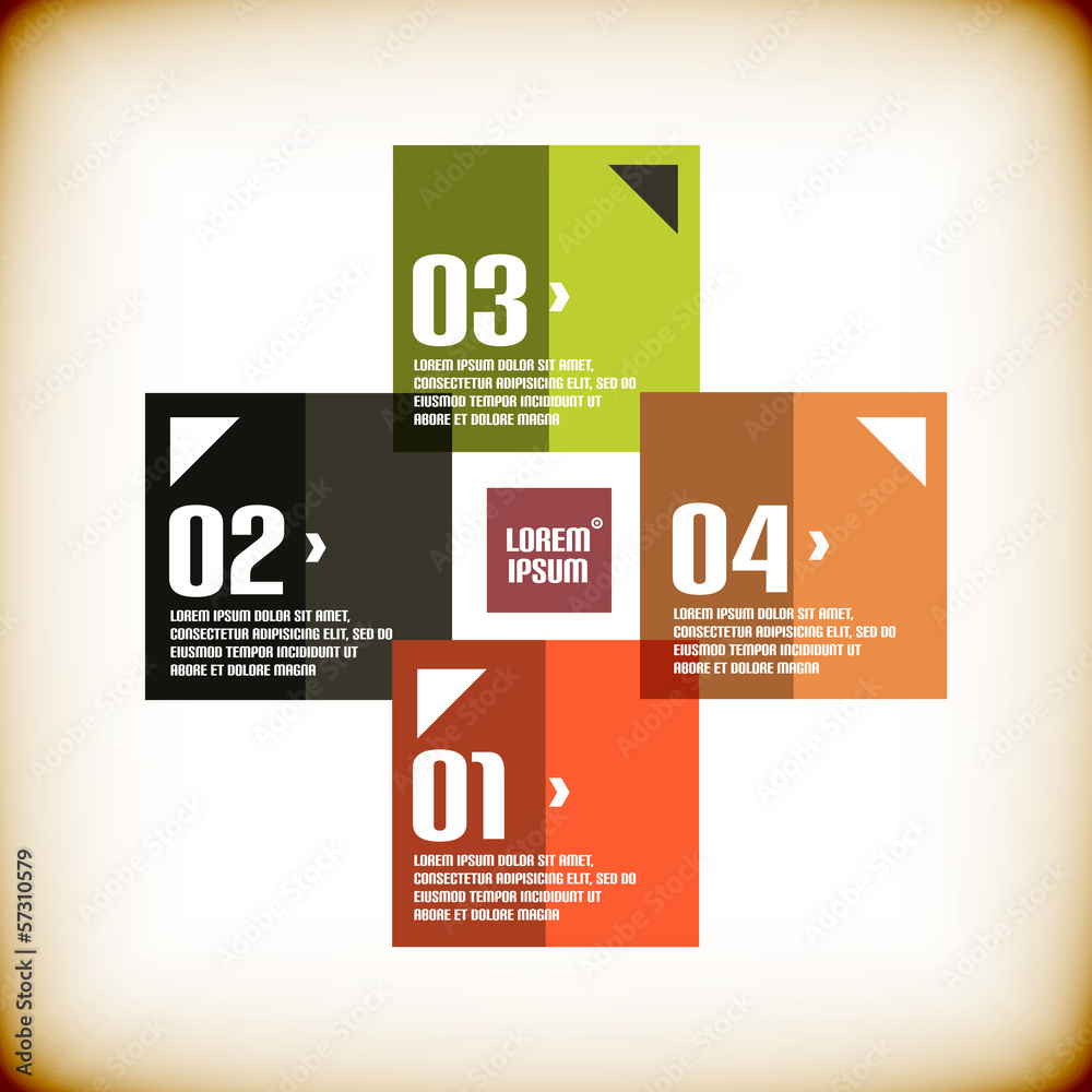 Modern geometrical banner design template Modern geometrical banner design template