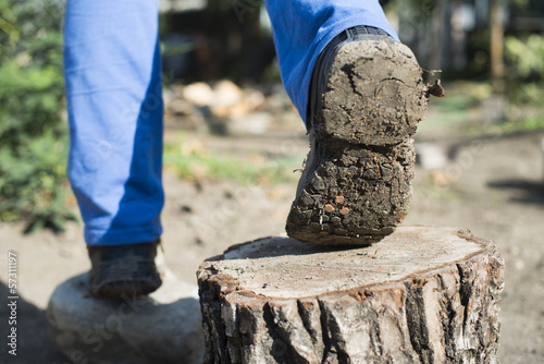Wallpaper Mural Hiking shoes Torontodigital.ca