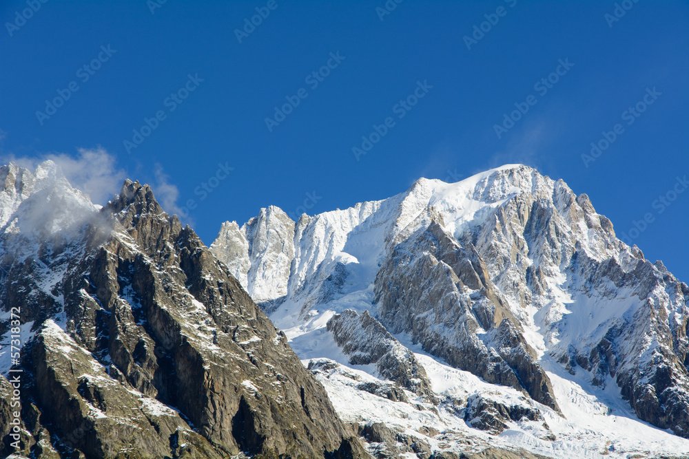 Vette della catena del Monte Bianco