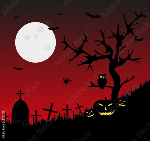 illustrazione  per halloween