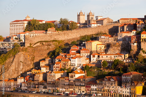 Fototapeta Naklejka Na Ścianę i Meble -  The historic centre of Porto