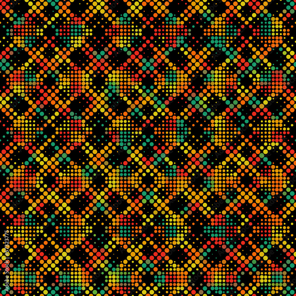 Seamlees Dots Background Seamlees Dots Background