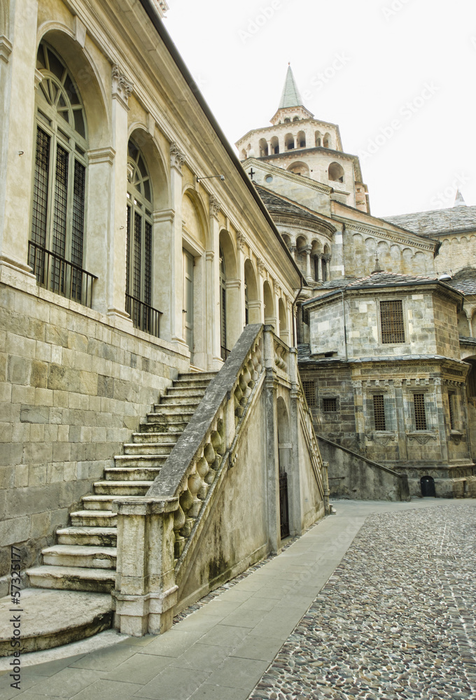 Bergamo old city, Italy